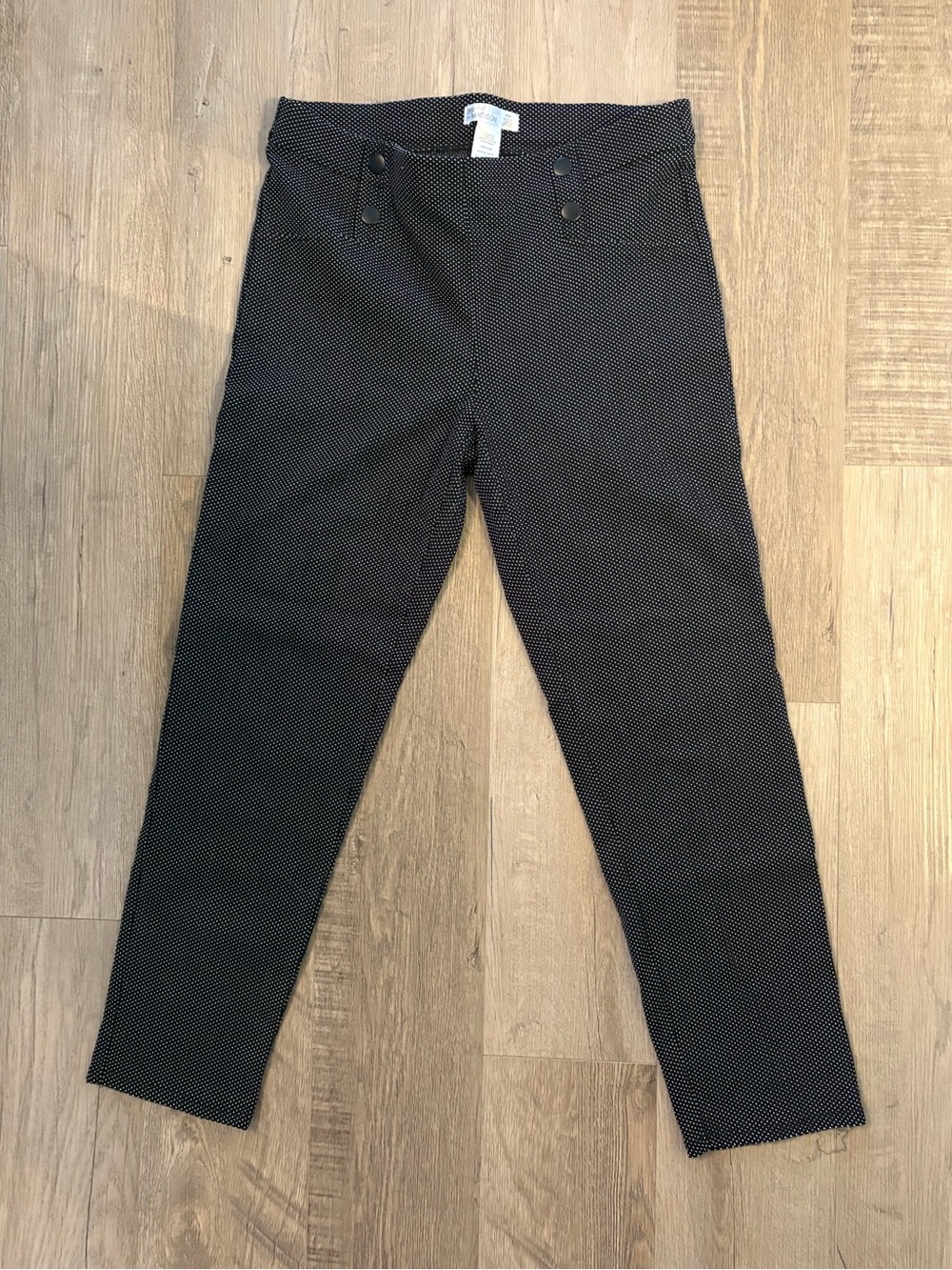Size Medium Work Capri Pants with Polkadots